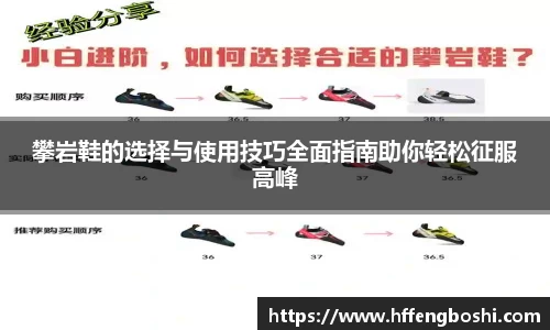 攀岩鞋的选择与使用技巧全面指南助你轻松征服高峰