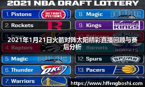 2021年1月21日火箭对阵太阳精彩直播回顾与赛后分析